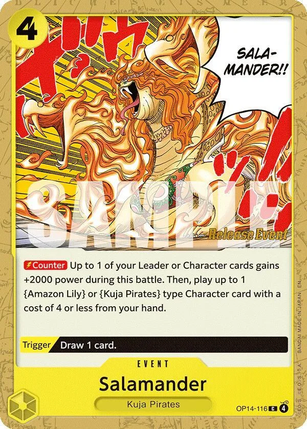 Salamander Promos: The Azure Sea's Seven card