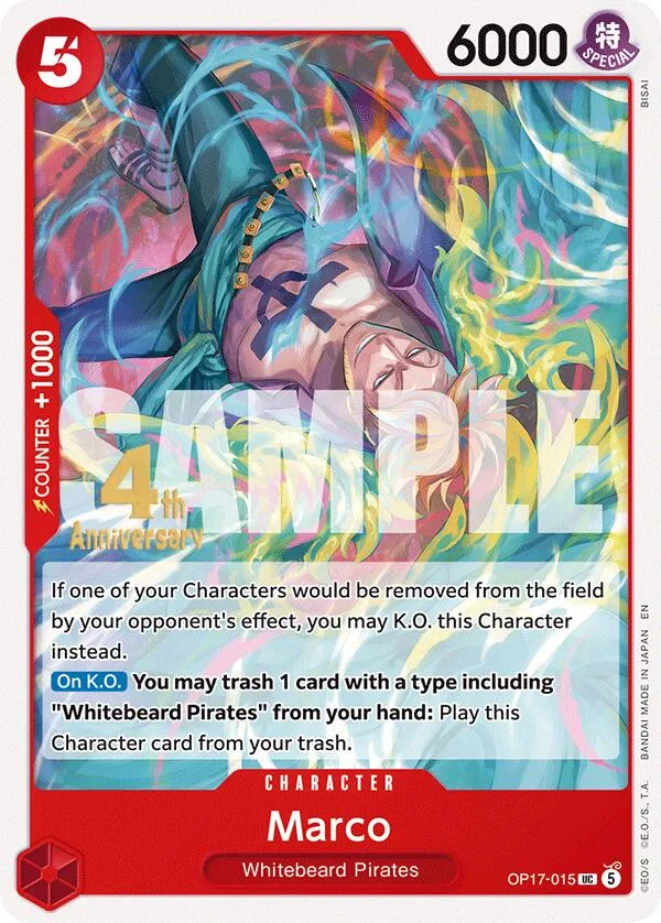 Marco Promos: The World's Strongest Warriors card