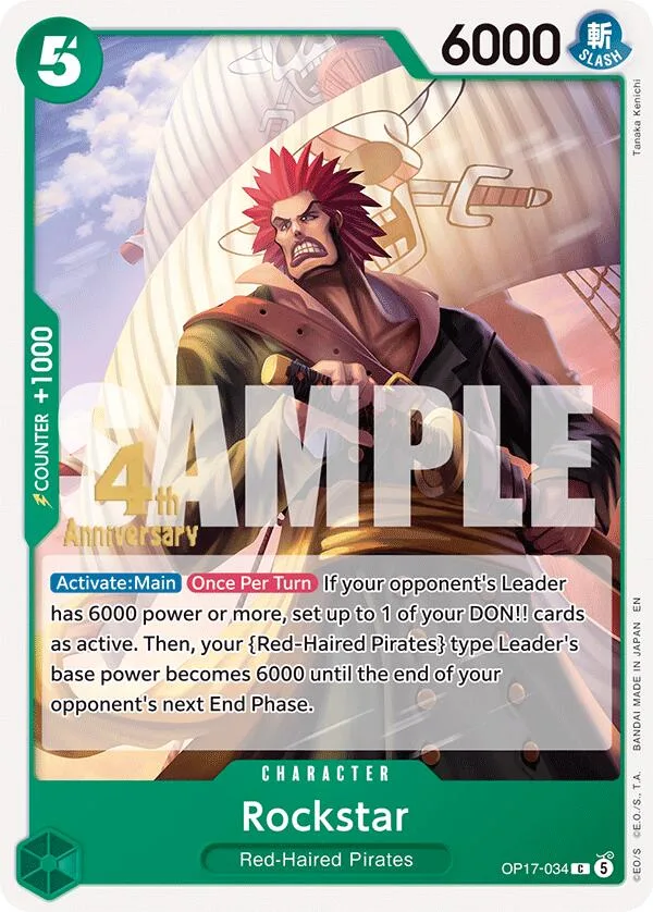 Rockstar Promos: The World's Strongest Warriors card
