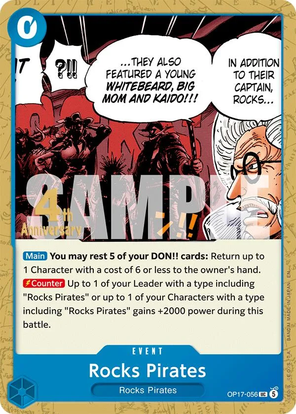 Rocks Pirates Promos: The World's Strongest Warriors card