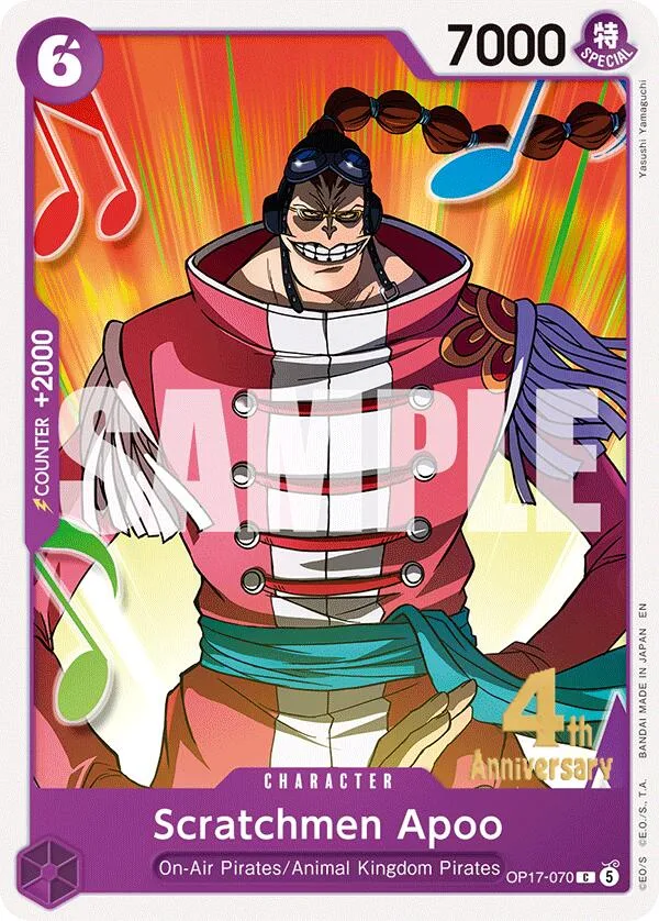 Scratchmen Apoo Promos: The World's Strongest Warriors card