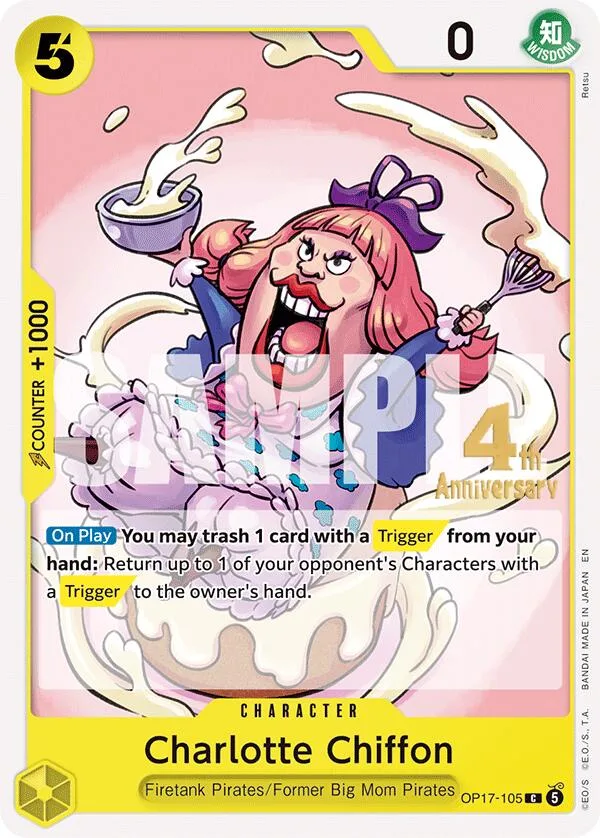 Charlotte Chiffon Promos: The World's Strongest Warriors card
