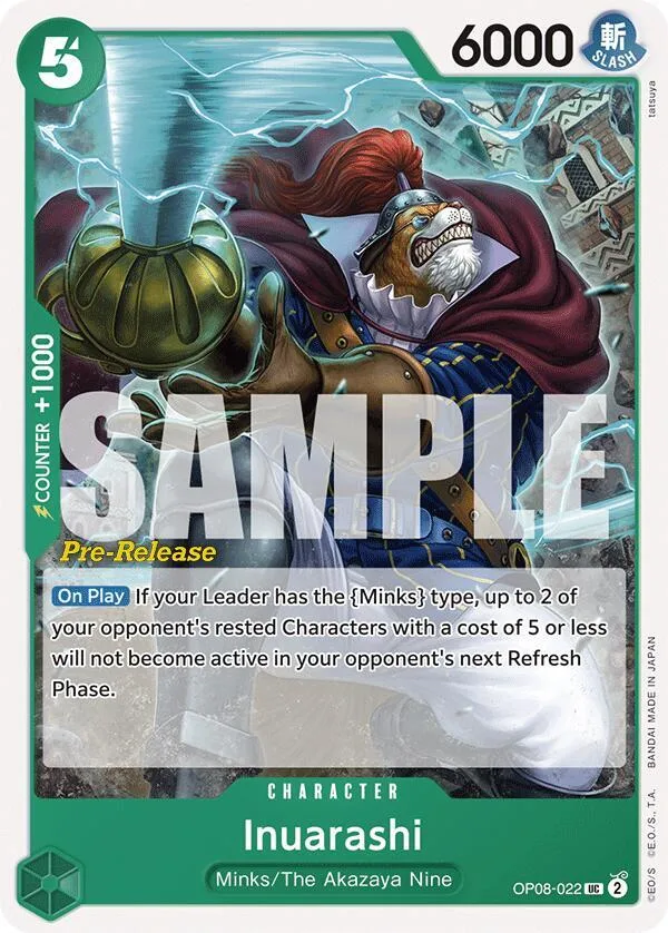 Inuarashi Promos: Two Legends card