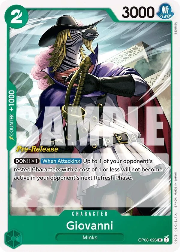Giovanni Promos: Two Legends card