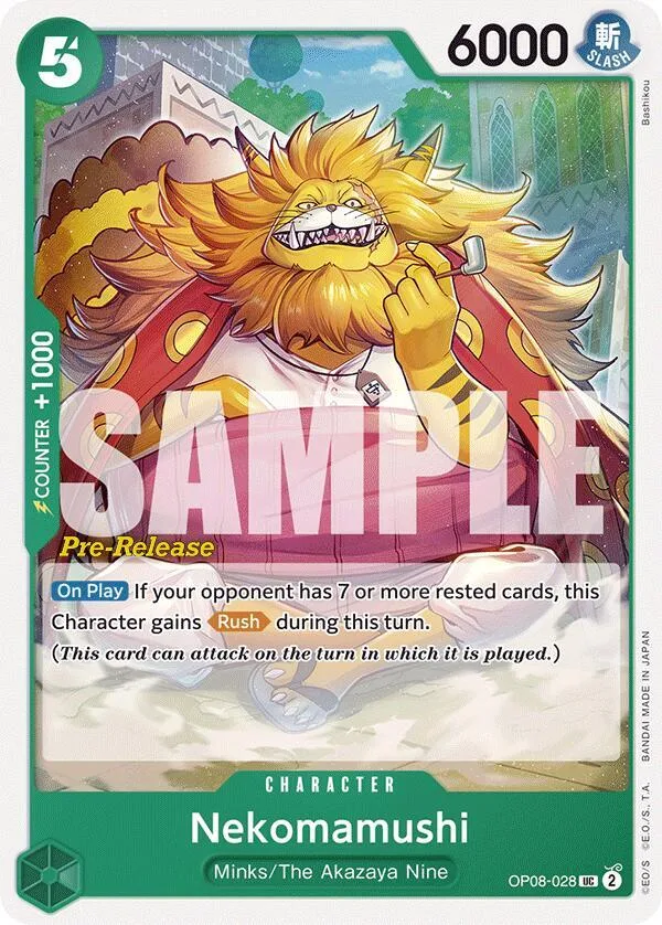 Nekomamushi Promos: Two Legends card