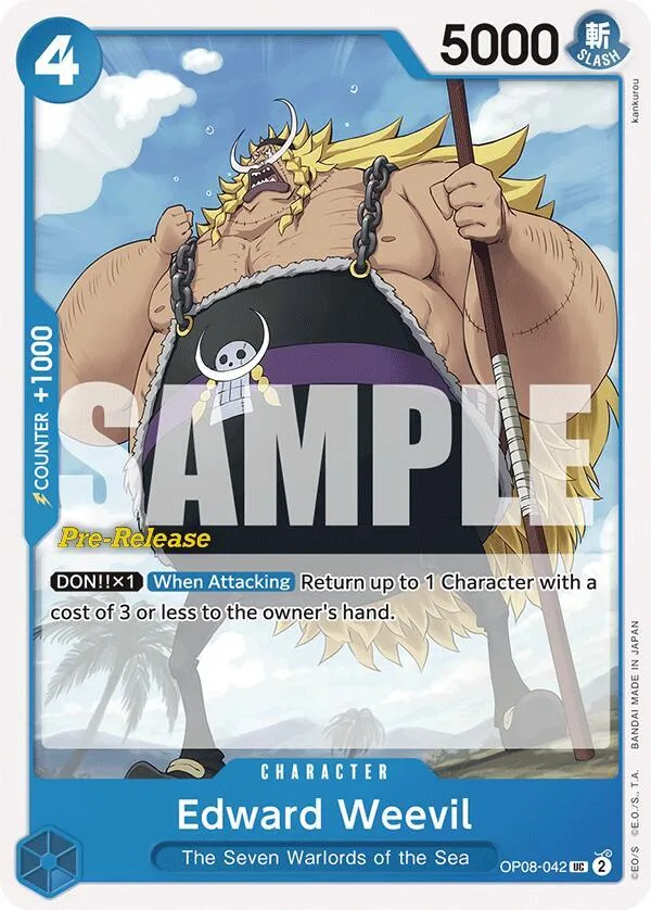 Edward Weevil Promos: Two Legends card