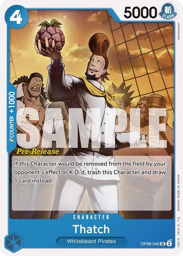 Thatch Promos: Two Legends card