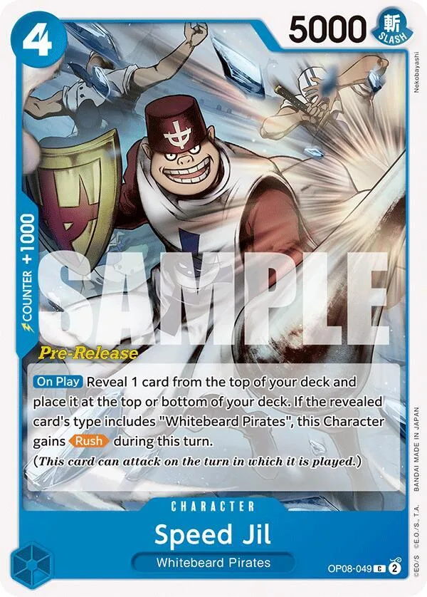Speed Jil Promos: Two Legends card