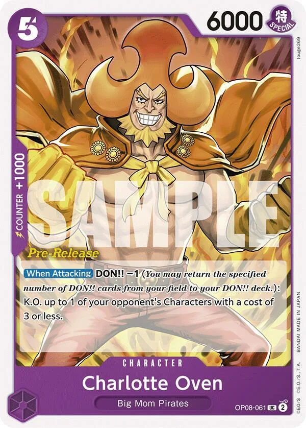 Charlotte Oven Promos: Two Legends card