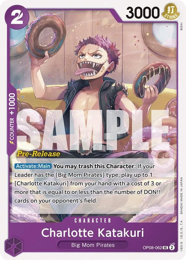 Charlotte Katakuri Promos: Two Legends card