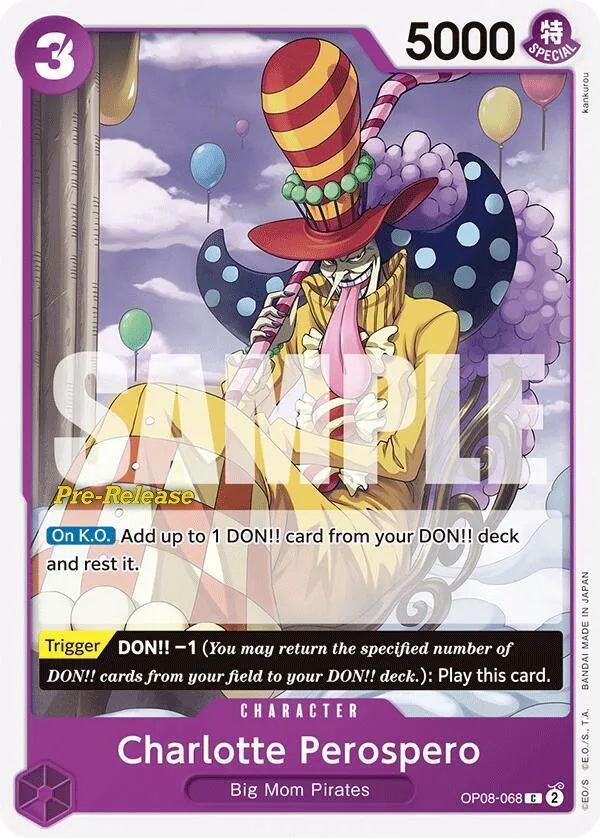 Charlotte Perospero Promos: Two Legends card