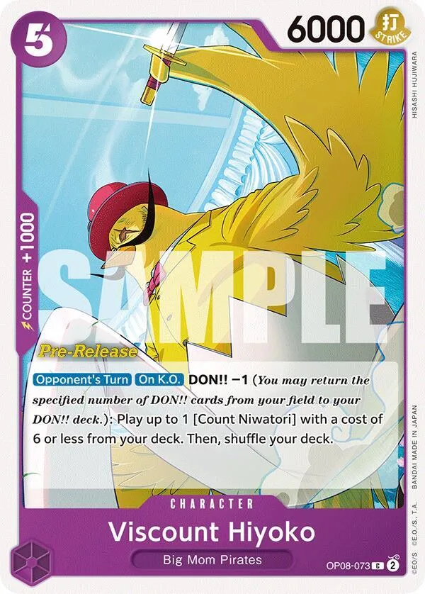 Viscount Hiyoko Promos: Two Legends card