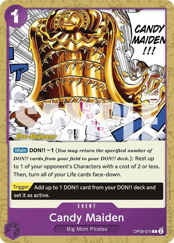 Candy Maiden Promos: Two Legends card