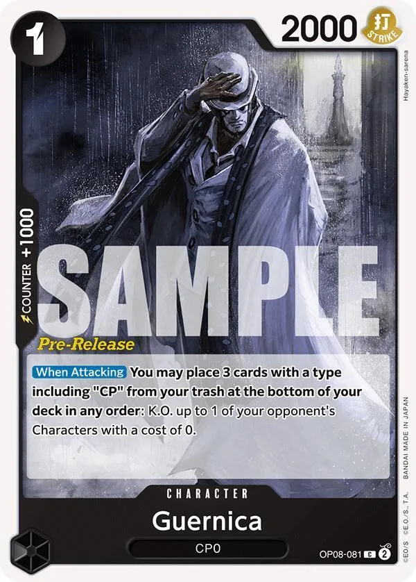 Guernica Promos: Two Legends card