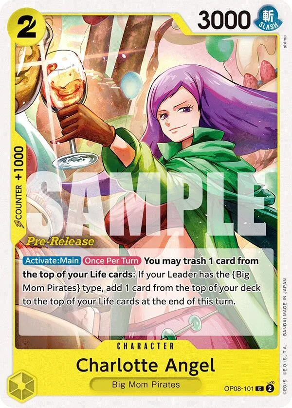 Charlotte Angel Promos: Two Legends card