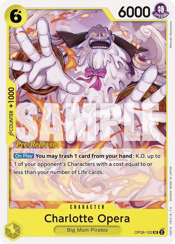 Charlotte Opera Promos: Two Legends card