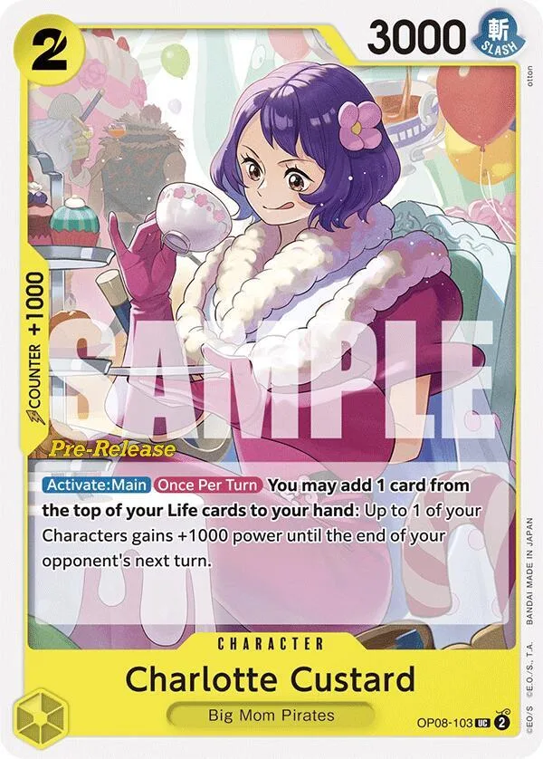 Charlotte Custard Promos: Two Legends card