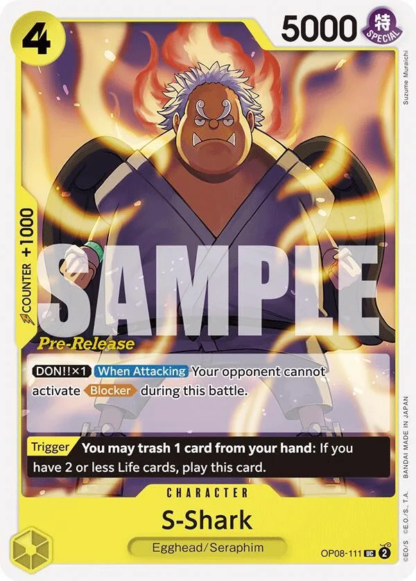 S-Shark Promos: Two Legends card