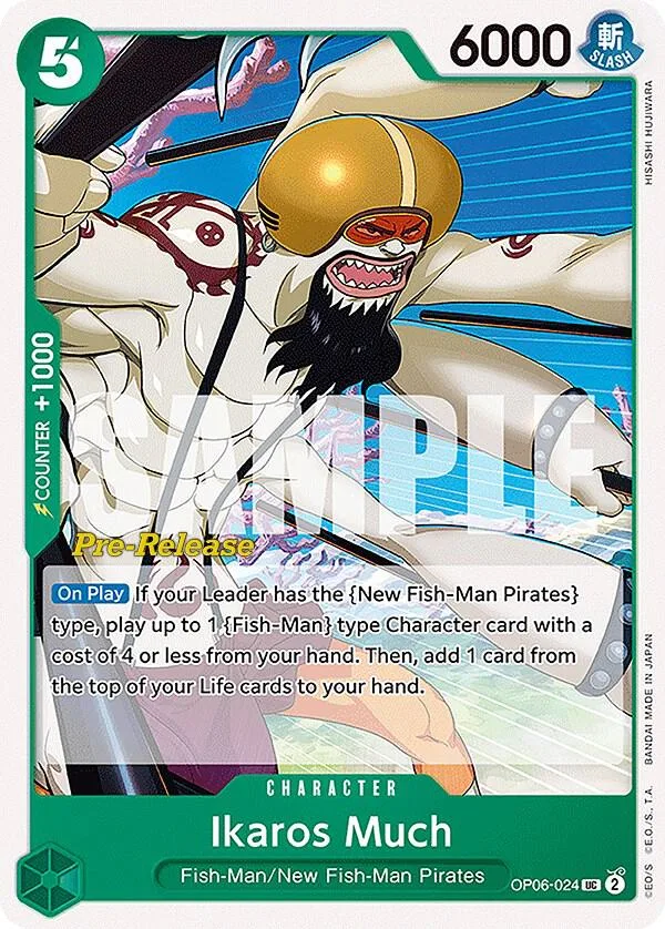 Ikaros Much Promos: Wings of the Captain card