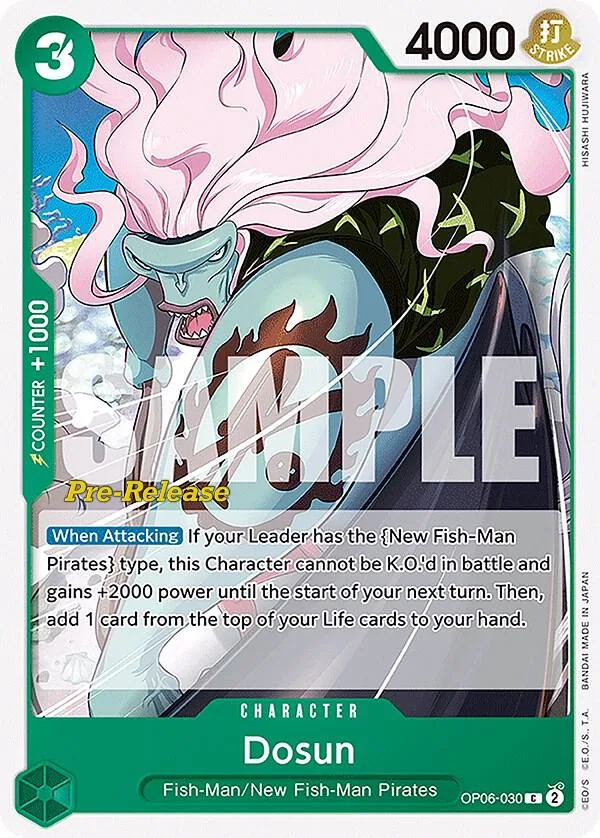 Dosun Promos: Wings of the Captain card