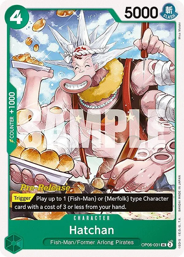 Hatchan Promos: Wings of the Captain card