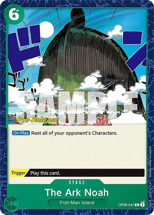 The Ark Noah Promos: Wings of the Captain card