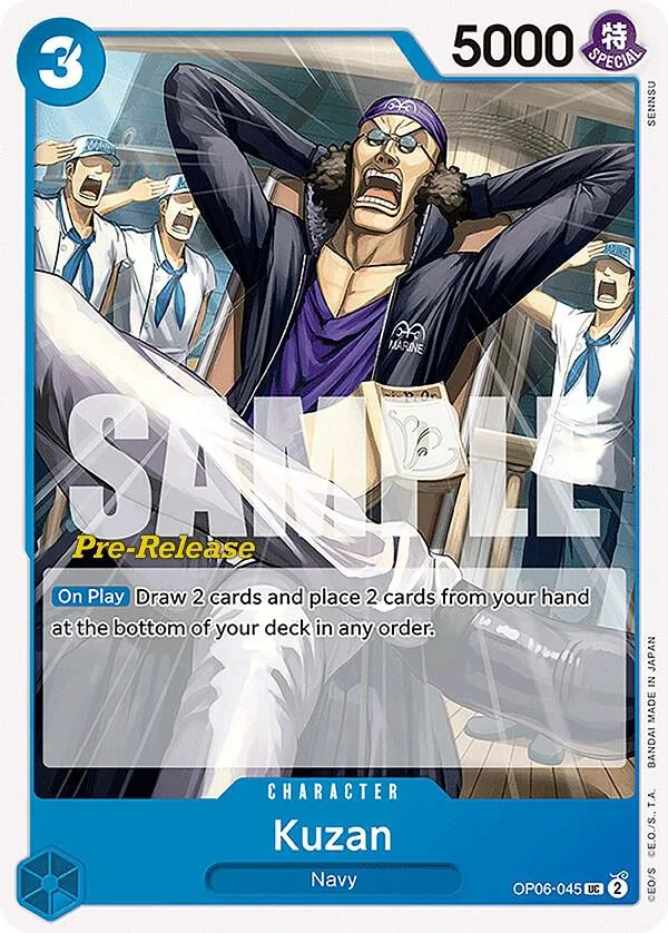 Kuzan Promos: Wings of the Captain card
