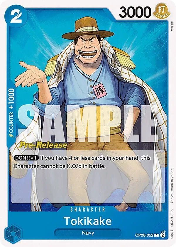 Tokikake Promos: Wings of the Captain card