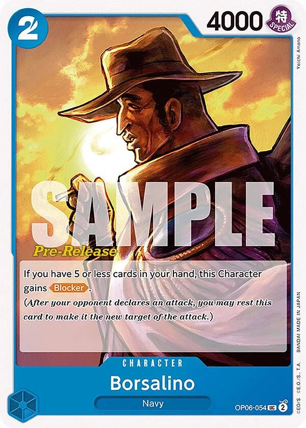 Borsalino Promos: Wings of the Captain card