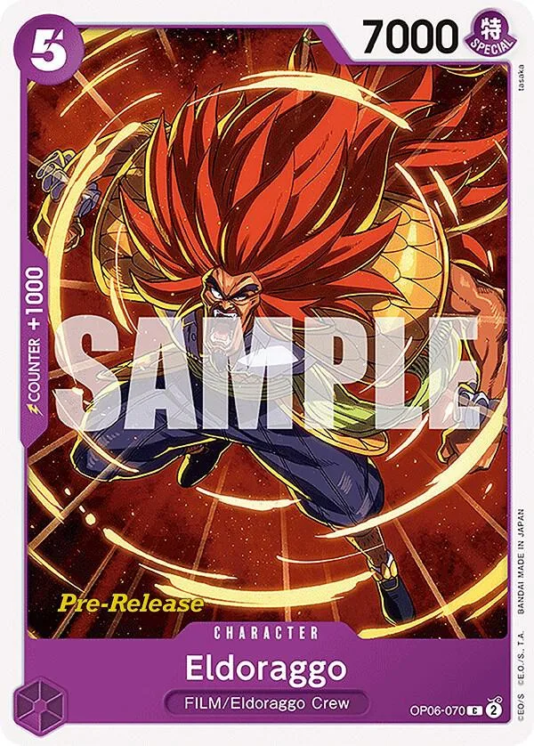 Eldoraggo Promos: Wings of the Captain card
