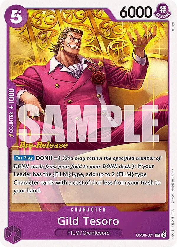 Gild Tesoro Promos: Wings of the Captain card
