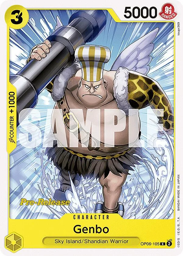 Genbo Promos: Wings of the Captain card