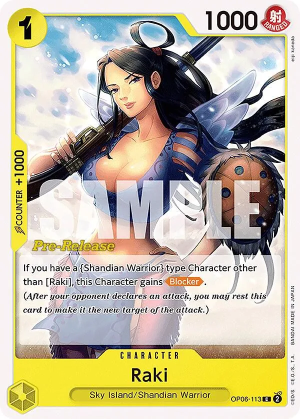 Raki Promos: Wings of the Captain card
