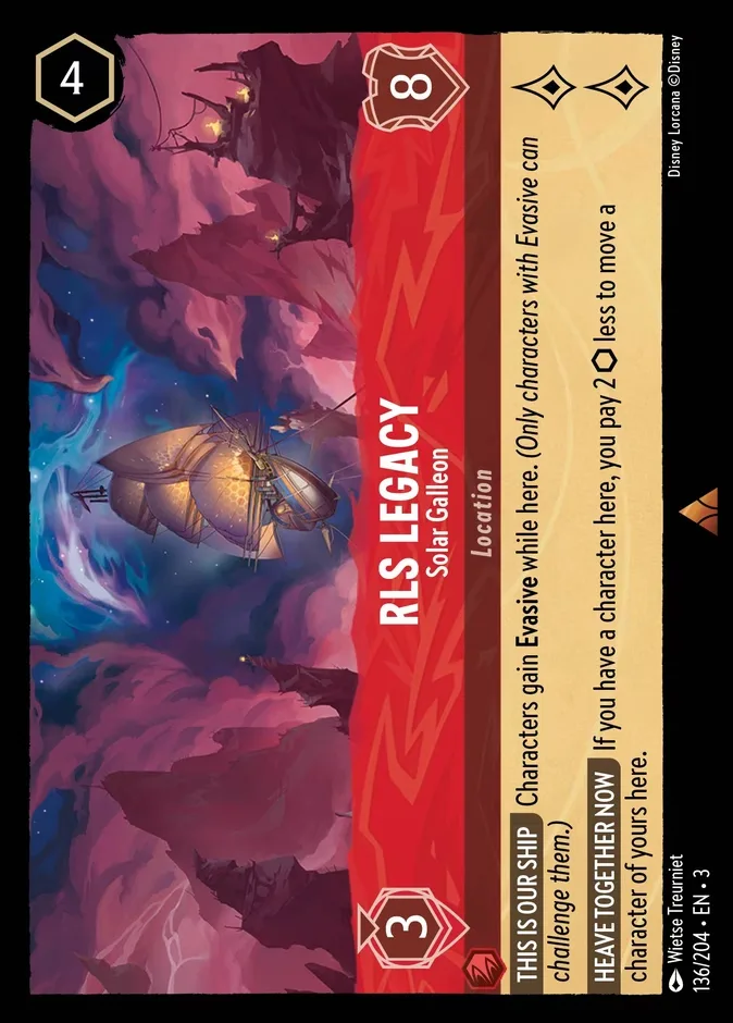 RLS Legacy #136 Into the Inklands Disney Lorcana card