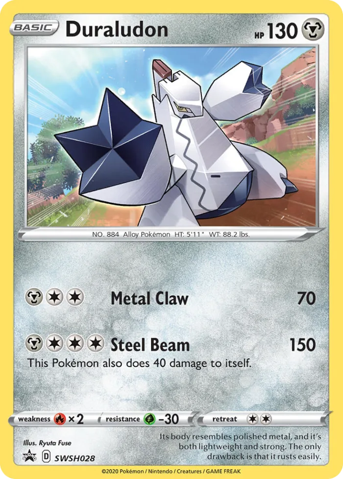 Duraludon #SWSH028 SWSH Black Star Promos Pokemon card
