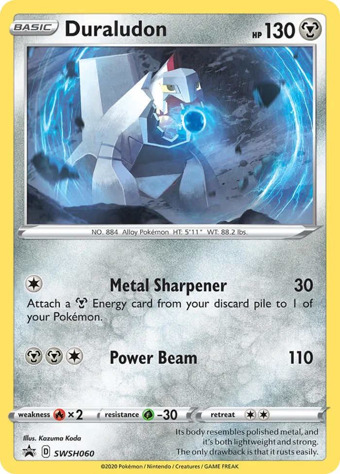 Duraludon #SWSH060 SWSH Black Star Promos Pokemon card