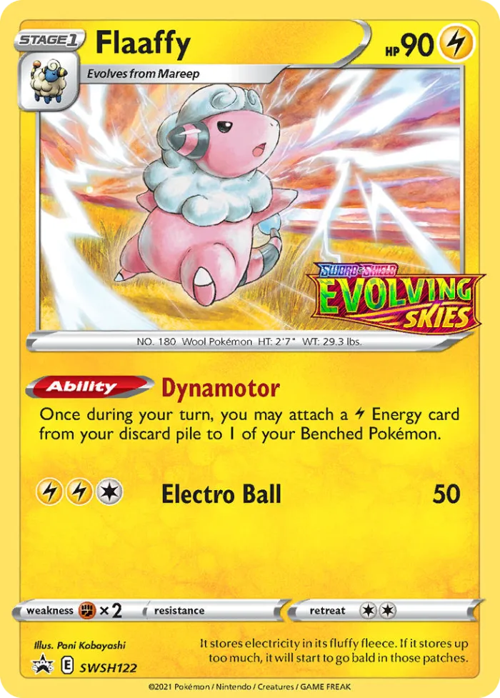Flaaffy #SWSH122 SWSH Black Star Promos Pokemon card