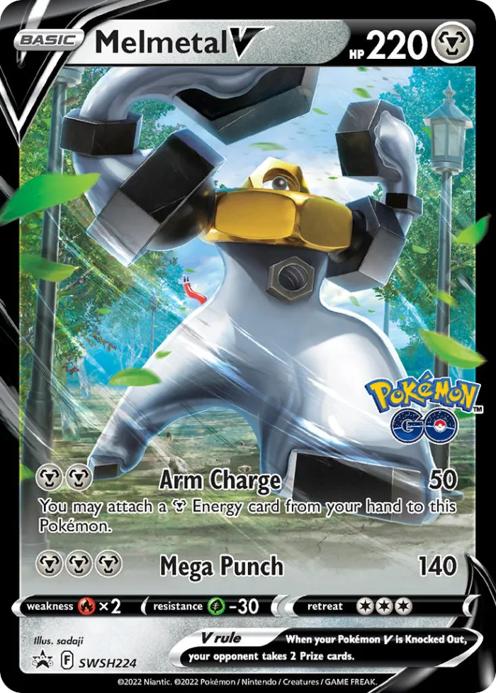 Melmetal V #SWSH224 SWSH Black Star Promos Pokemon card
