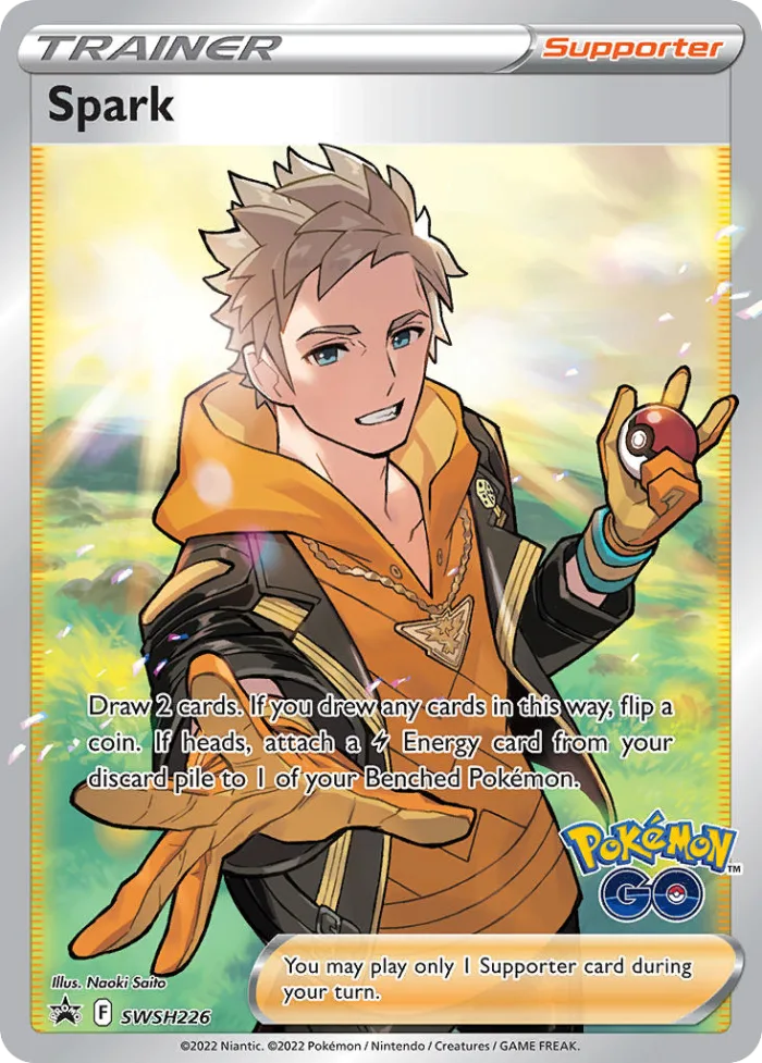 Spark #SWSH226 SWSH Black Star Promos Pokemon card