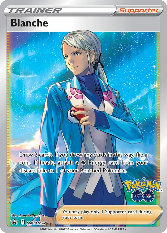 Blanche #SWSH227 SWSH Black Star Promos Pokemon card