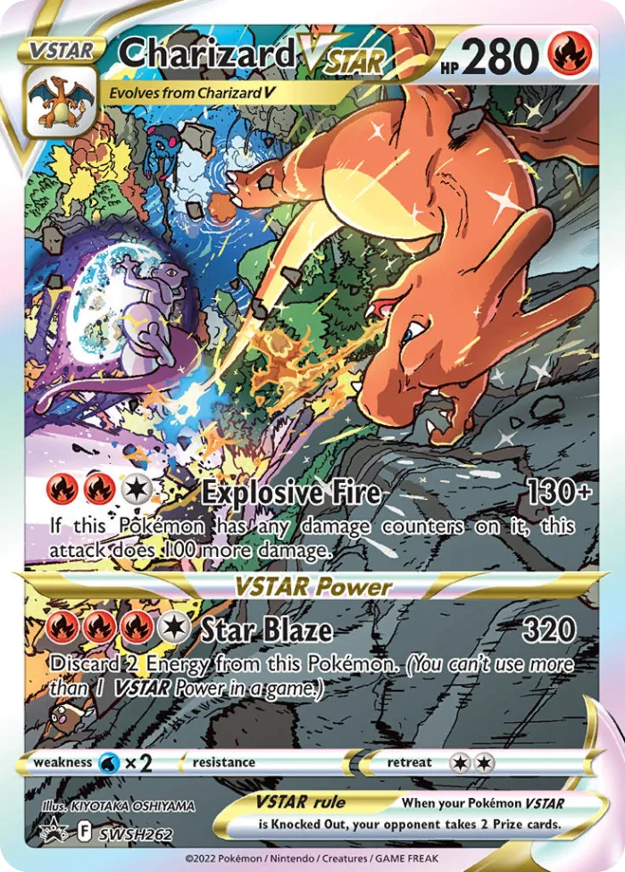Charizard VSTAR #SWSH262 SWSH Black Star Promos Pokemon card