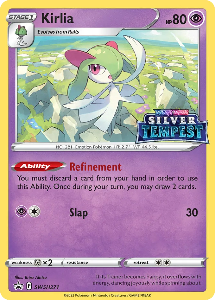 Kirlia #SWSH271 SWSH Black Star Promos Pokemon card