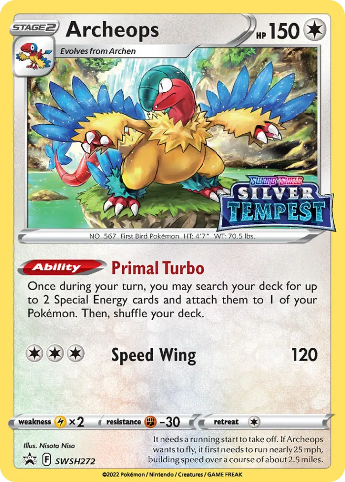 Archeops #SWSH272 SWSH Black Star Promos Pokemon card