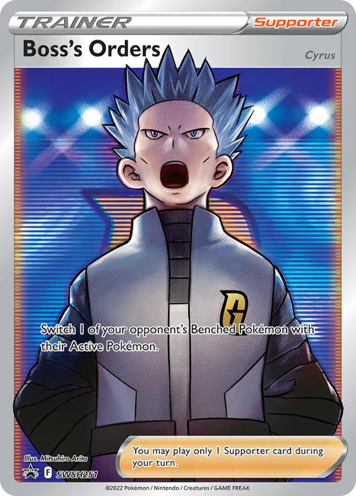 Boss's Orders #SWSH251 SWSH Black Star Promos Pokemon card