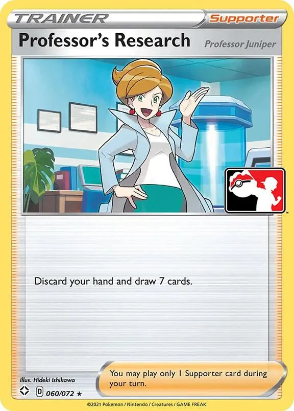 Professor's Research Play! Pokémon Prize Pack Series One card