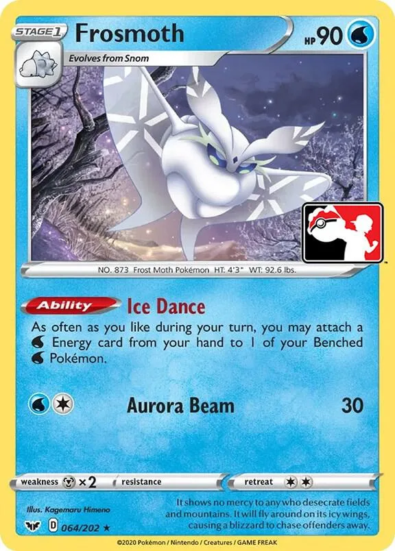 Frosmoth Play! Pokémon Prize Pack Series One card