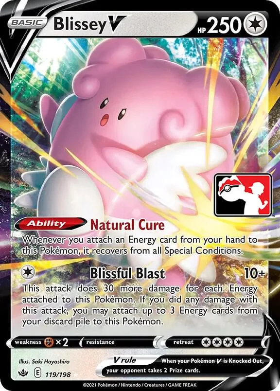 Blissey V Play! Pokémon Prize Pack Series One card
