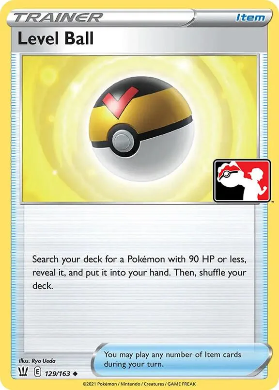 Level Ball Play! Pokémon Prize Pack Series One card