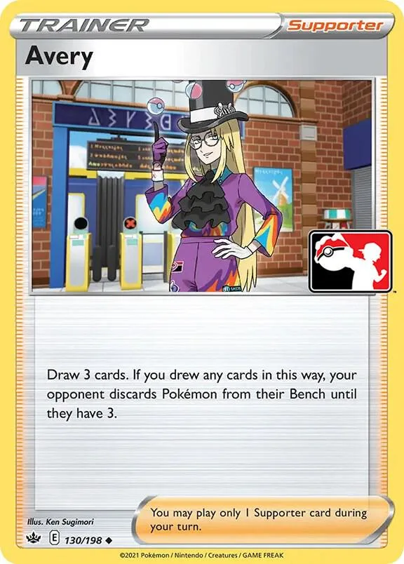 Avery Play! Pokémon Prize Pack Series One card