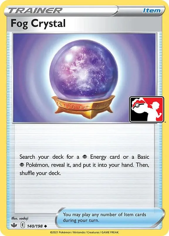 Fog Crystal Play! Pokémon Prize Pack Series One card
